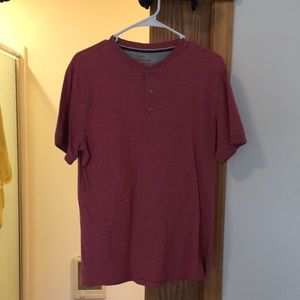 Weatherproof short sleeve Henley.